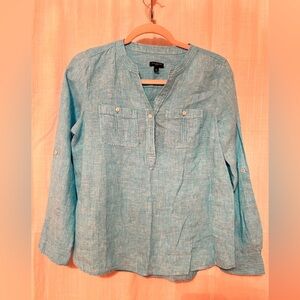 Talbots Light Blue Women's Blouse